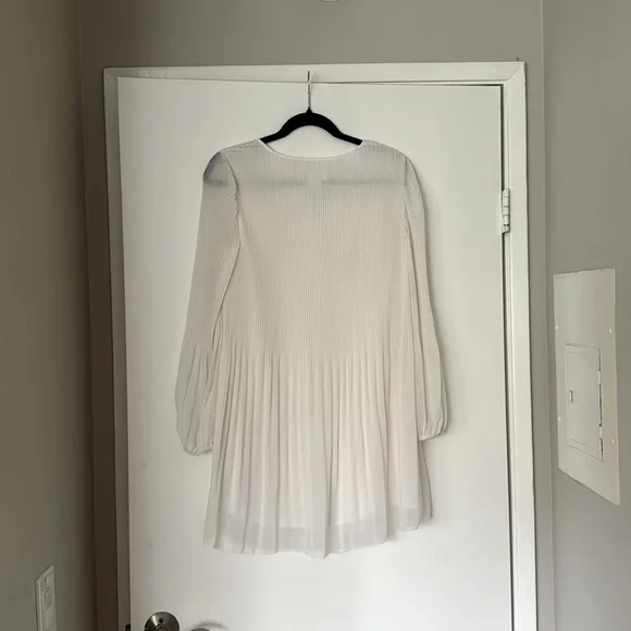 NWT Aritzia Wilfred Prophecy Dress Light Birch XS - Picture 9 of 10